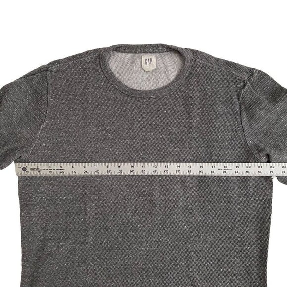Gap Men's 100% Cotton Sweater | Gray | Size Large - Picture 6 of 7
